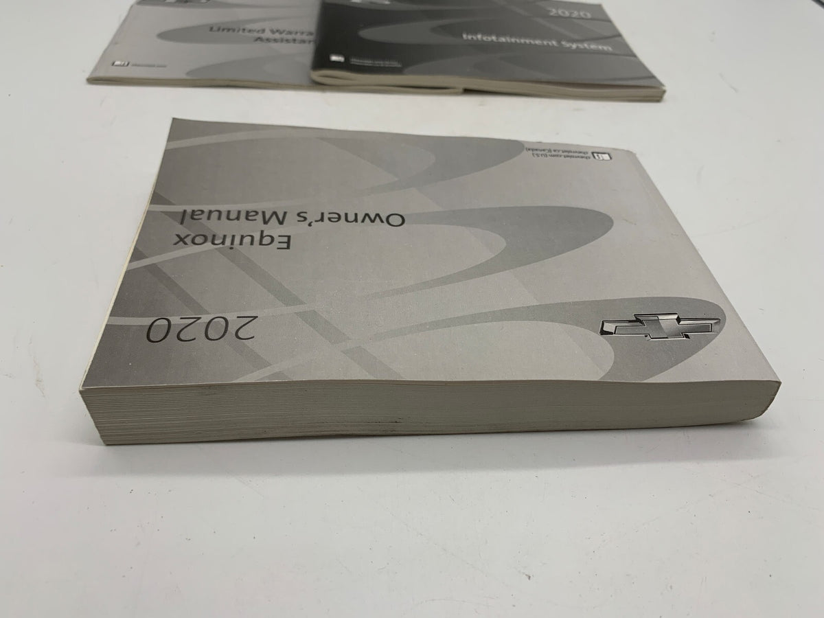 2020 Chevy Equinox Owners Manual Set OEM R01B11020