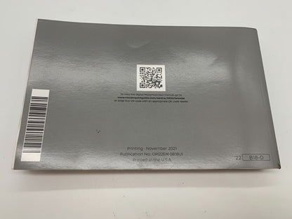 2022 Nissan Sentra Owners Manual Set OEM A02B56046