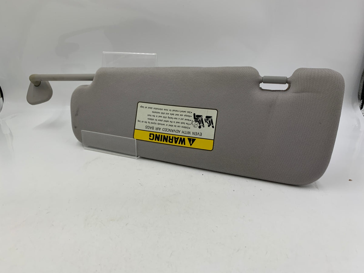 2011-2015 Hyundai Sonata Passenger Sun Visor Sunvisor Gray OEM D03B58009