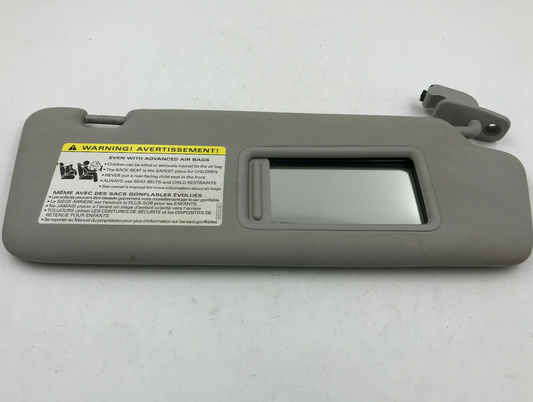 2002-2008 Audi A4 Sedan Passenger Sun Visor Gray Illuminated OEM B01B17062