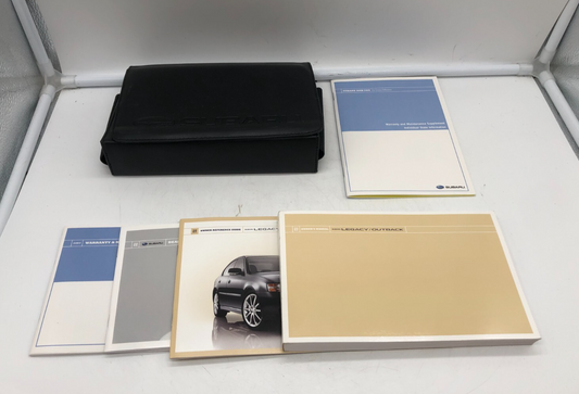 2007 Subaru Legacy Owners Manual Set with Case OEM C04B06005