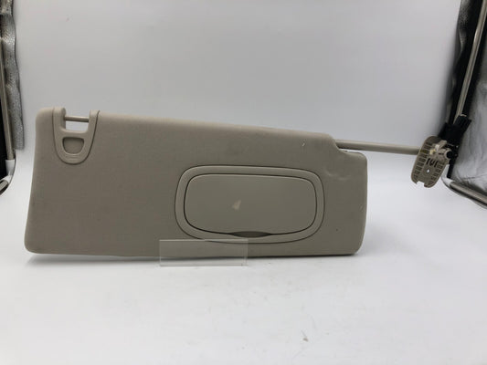2014-2018 Jeep Grand Cherokee Passenger Sun Visor Gray Illuminated OEM D01B33065