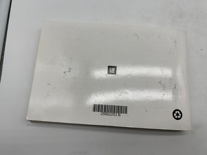 2010 Chevrolet Malibu Owners Manual Set OEM B04B24002