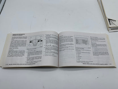 2015 Nissan Rogue Owners Manual Set OEM D03B38002