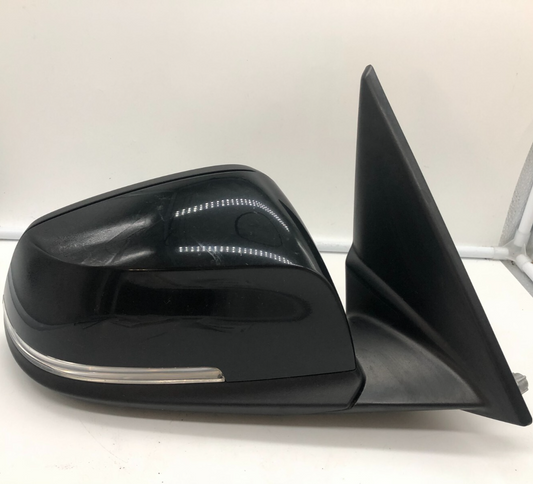 2013-2015 BMW X1 Passenger Side View Power Door Mirror Black OEM D01B32002