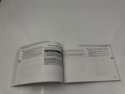 2005 Mitsubishi Endeavor Owners Manual Set with Case OEM B01B32038