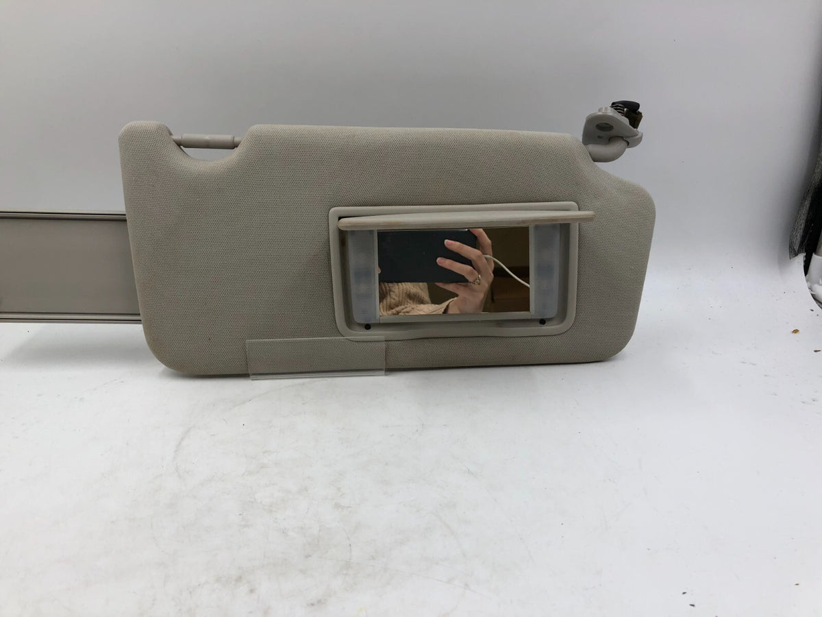 2010-2014 Subaru Legacy Passenger Sun Visor Gray Illuminated OEM B04B30009