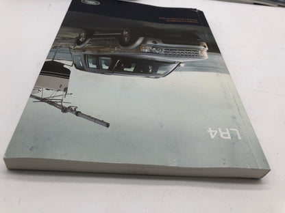 2013 Land Rover LR4 Owners Manual Set with Case OEM R01B20016