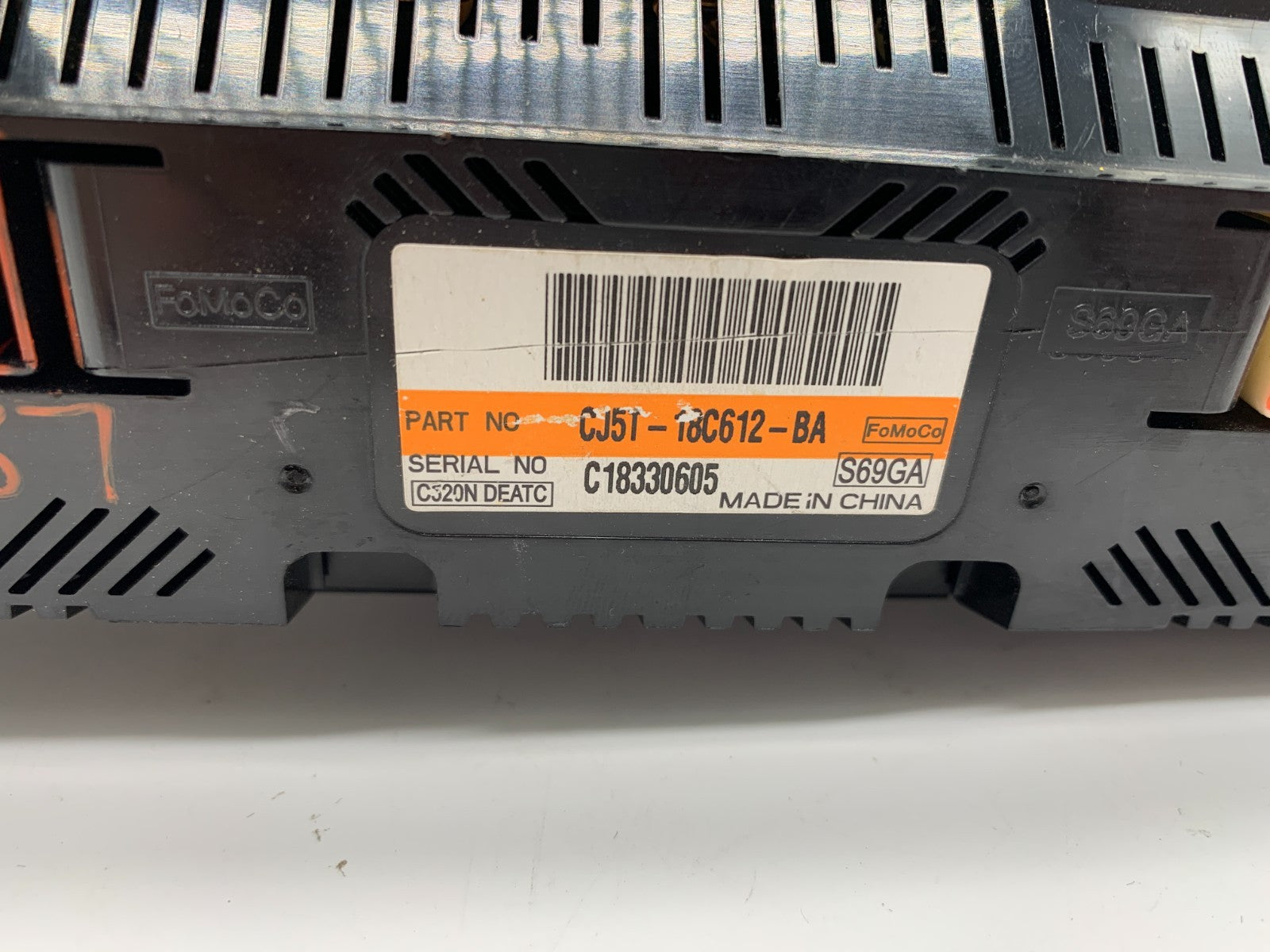 2013-2015 Ford Escape AC Heater Climate Control Unit OEM C01B52007