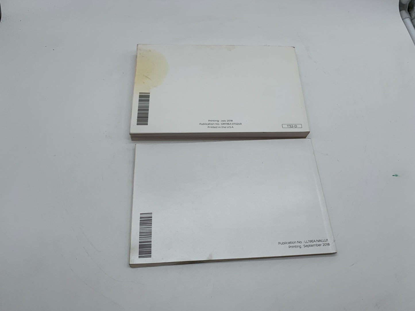 2019 Nissan Rogue Owners Manual Set OEM C03B08007