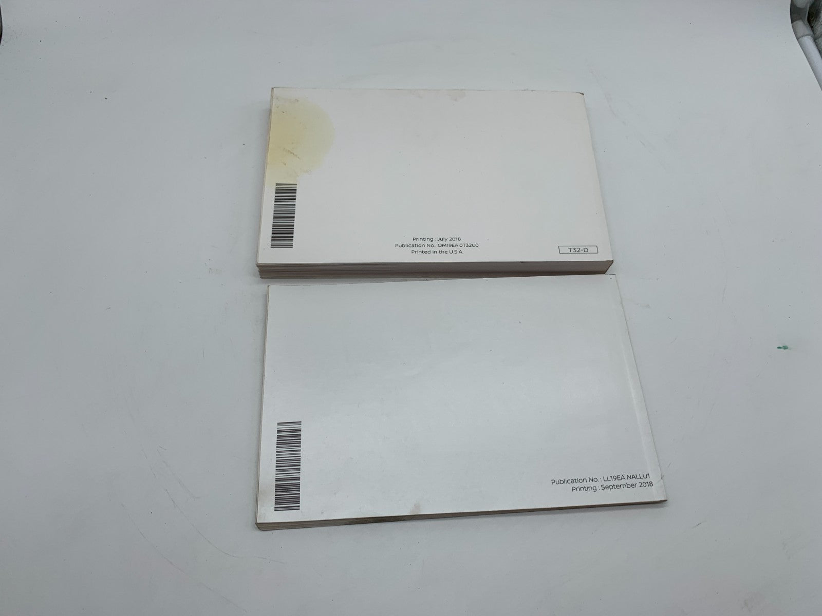 2019 Nissan Rogue Owners Manual Set OEM C03B08007