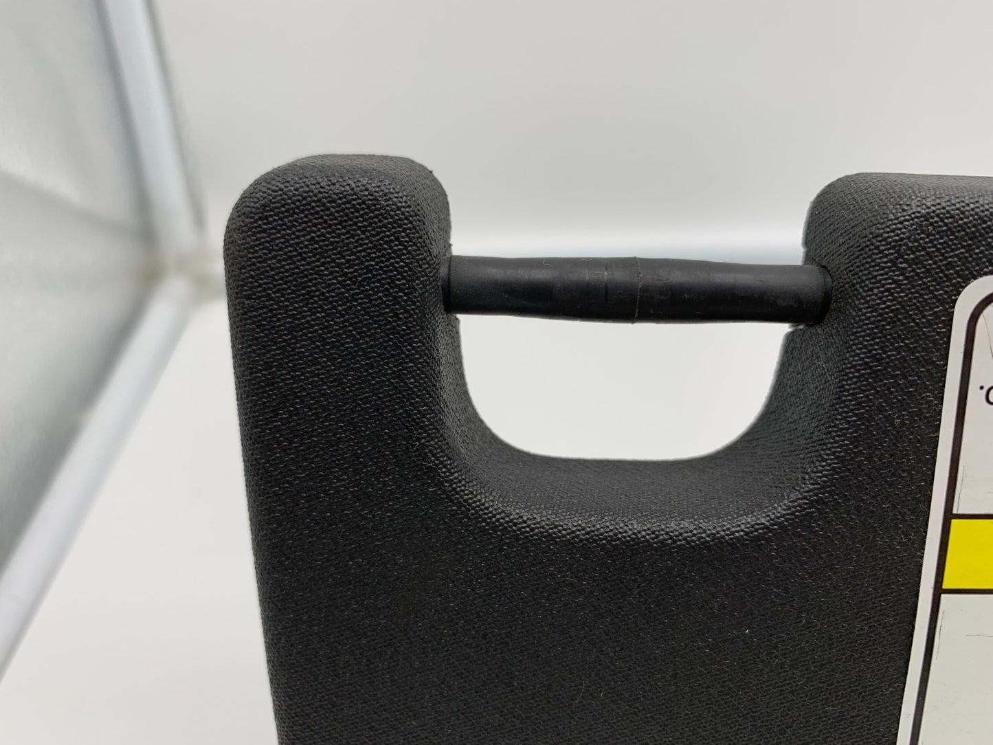 2007-2009 Jeep Wrangler Driver Sun Visor Black OEM B03B51003