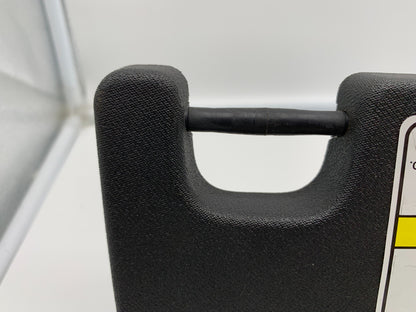 2007-2009 Jeep Wrangler Driver Sun Visor Black OEM B03B51003