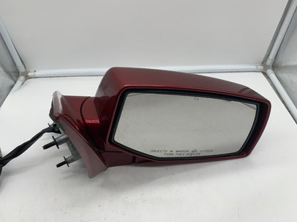 2007-2009 Cadillac SRX Passenger Side View Power Door Mirror Red OEM