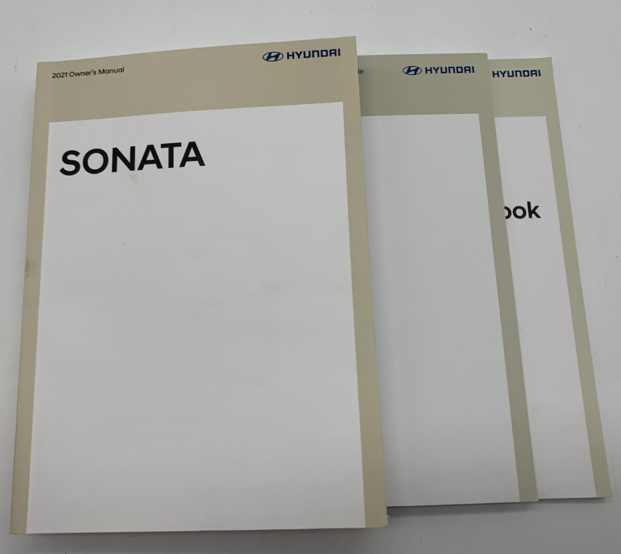 2021 Hyundai Sonata Owners Manual Set OEM C01B29004