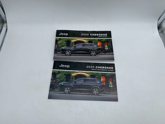 2020 Jeep Cherokee Owners Manual Set OEM D03B67012
