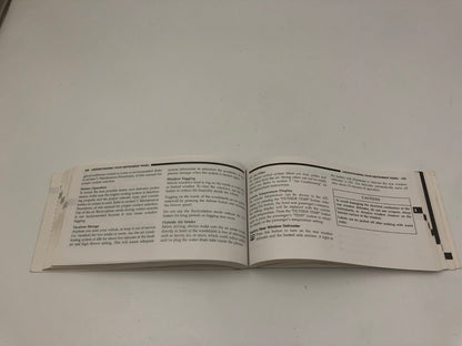 2005 Chrysler Pacifica Owners Manual with Case OEM C01B32028