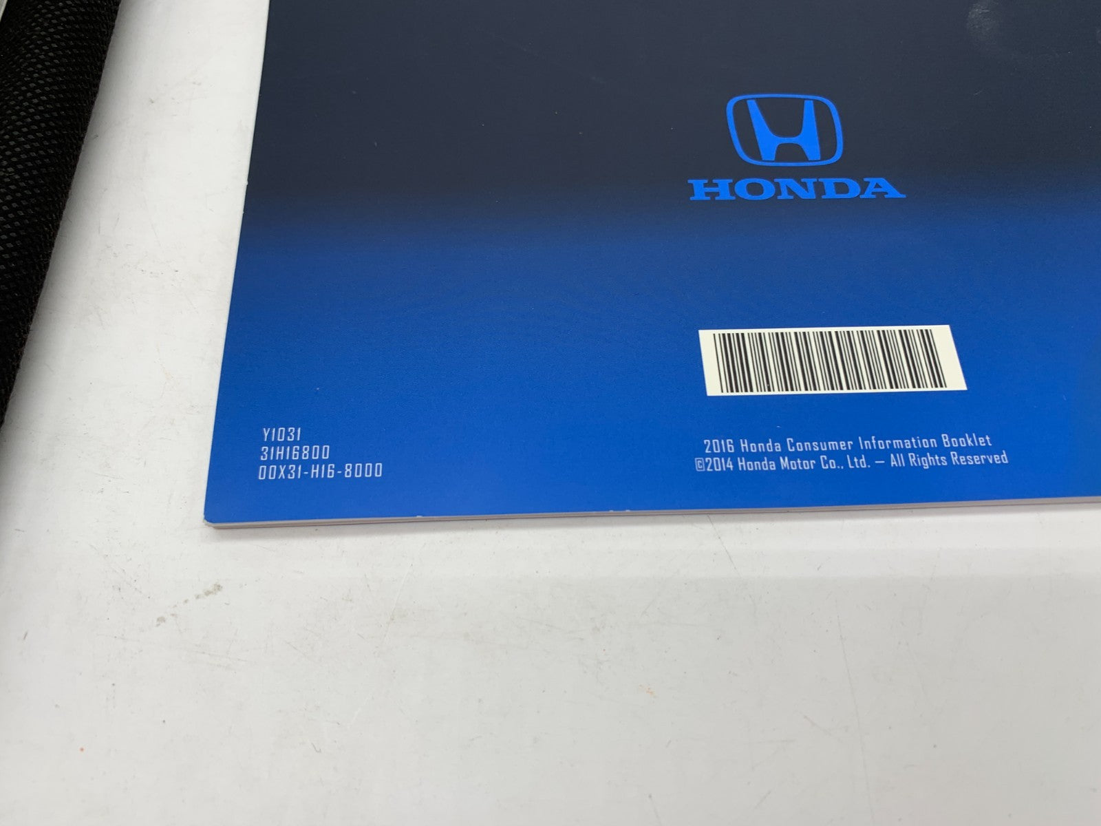 2016 Honda Odyssey Owners Manual Set with Case OEM