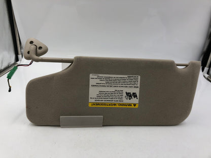 2008-2009 Mercury Sable Passenger Sun Visor Tan Illuminated OEM B02B29003