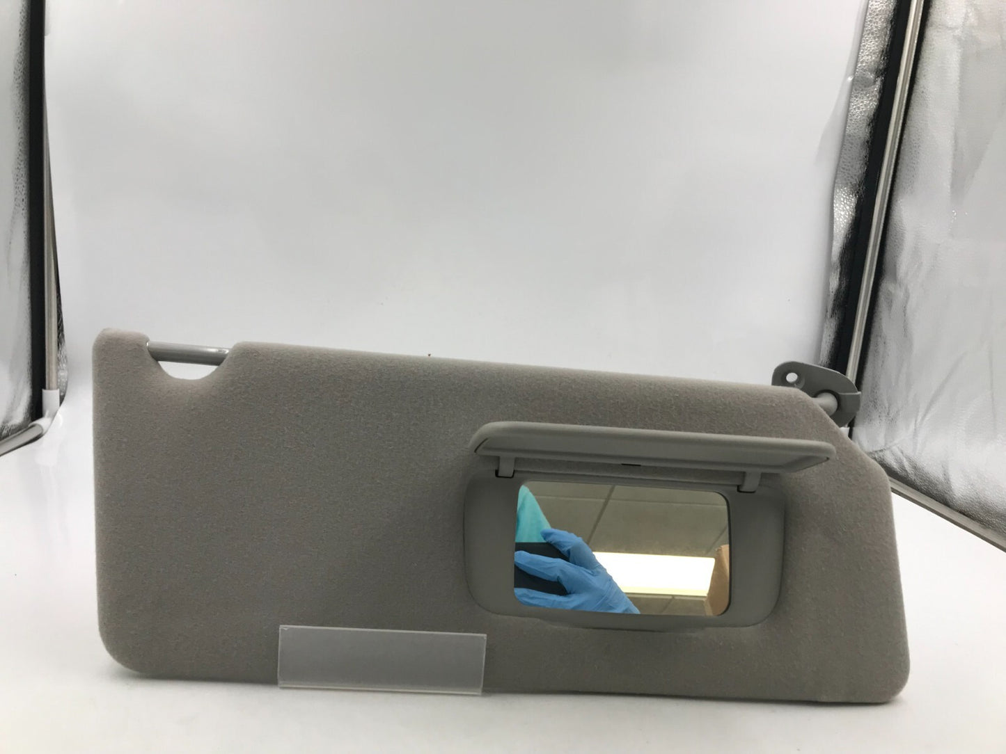 2002-2006 Toyota Camry Passenger Sun Visor Gray OEM B04B21003