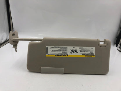 2016-2017 Chrysler 200 Sedan Passenger Sun Visor Gray Illuminated OEM B01B16039