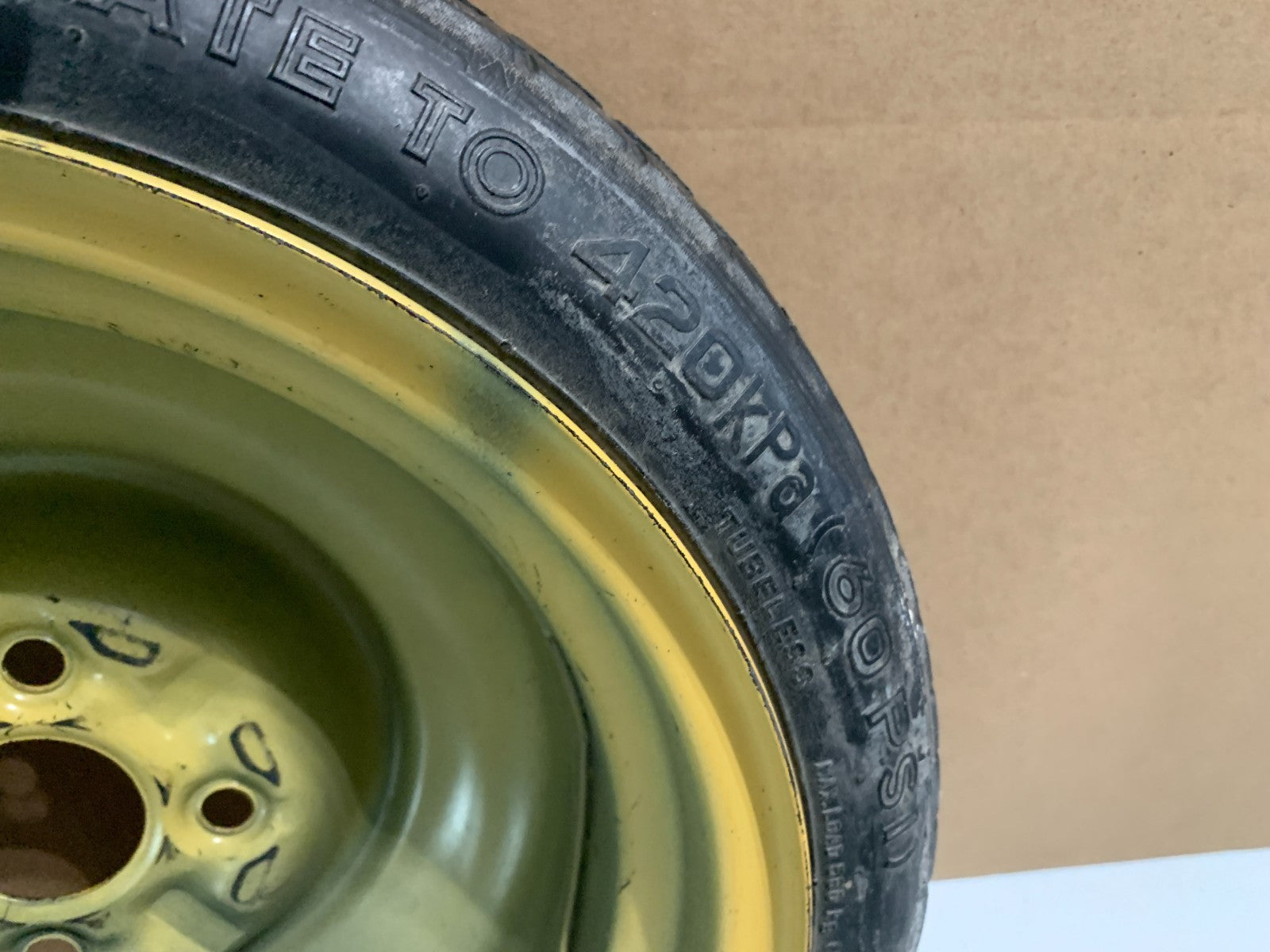 2011-2014 Mazda 2 Mazda2 14" Spare Tire Compact Donut T115/70D14