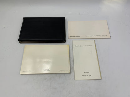 2000 Dodge Neon Owners Manual Set with Case OEM C03B67008