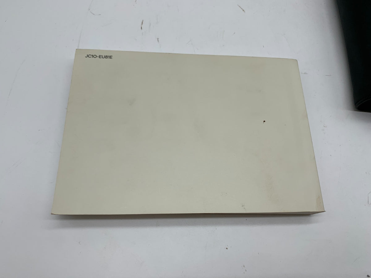 2018 Hyundai Sonata Owners Manual with Case OEM R01B18019