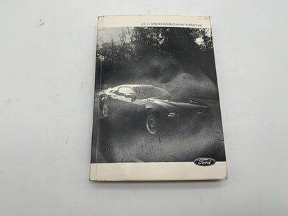 2014 Ford Mustang Owners Manual Set with Case OEM B04B48002