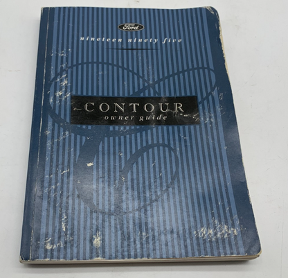 1995 Ford Contour Owners Manual OEM A02B37013