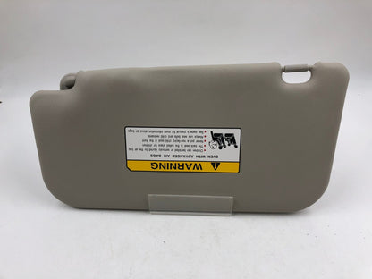 2014-2019 Mitsubishi Mirage Passenger Sun Visor Gray OEM D04B10034