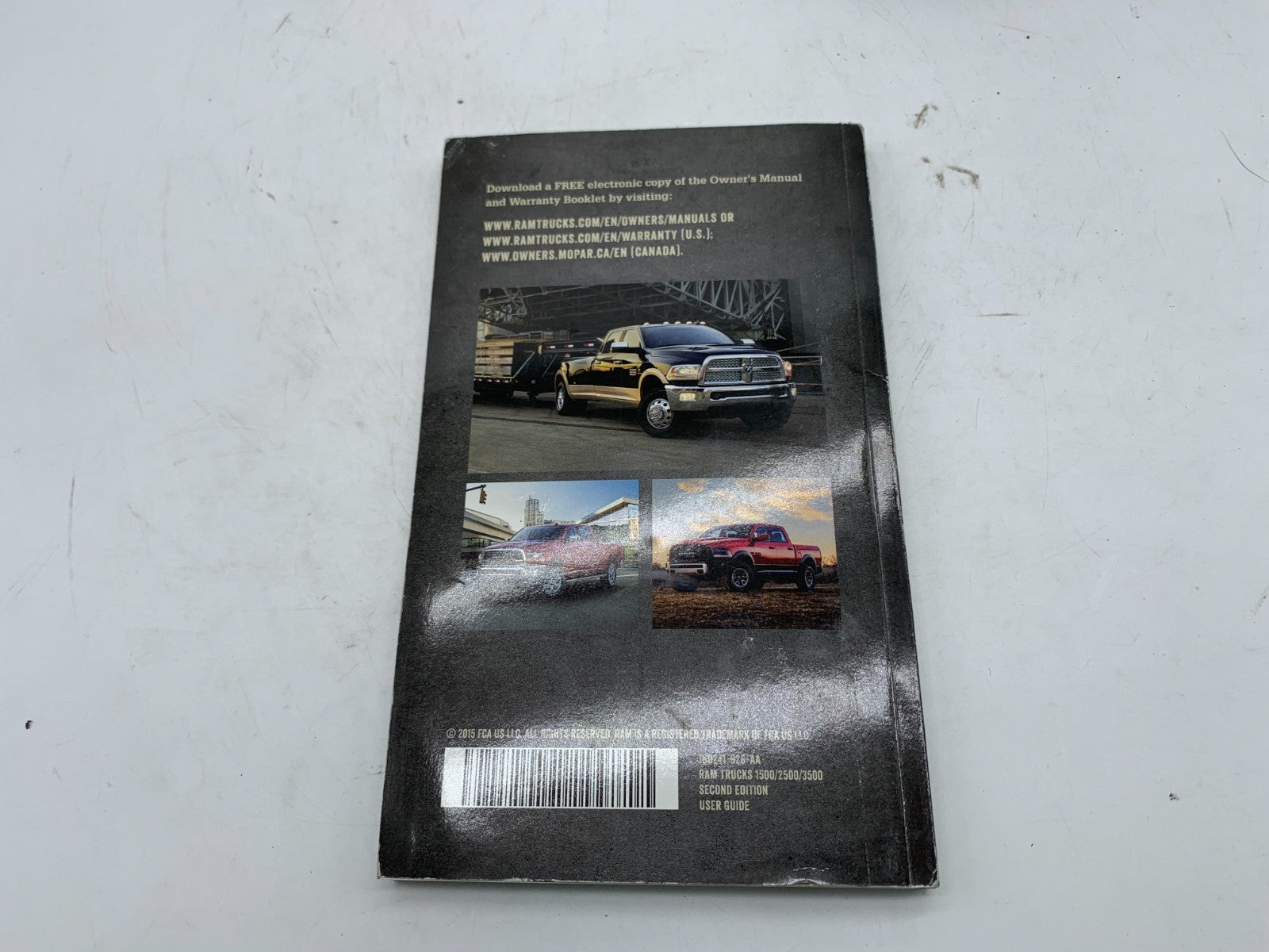 2016 Ram 1500 Owners Manual Users Guide Set with Case OEM B01B16002
