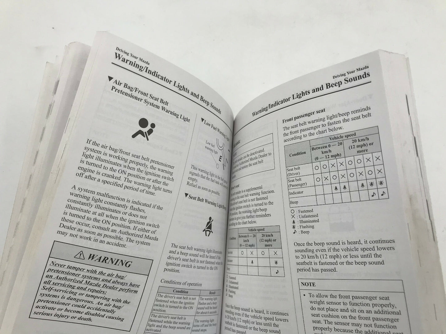 2007 Mazda 6 Owners Manual Set with Case OEM E03B68006