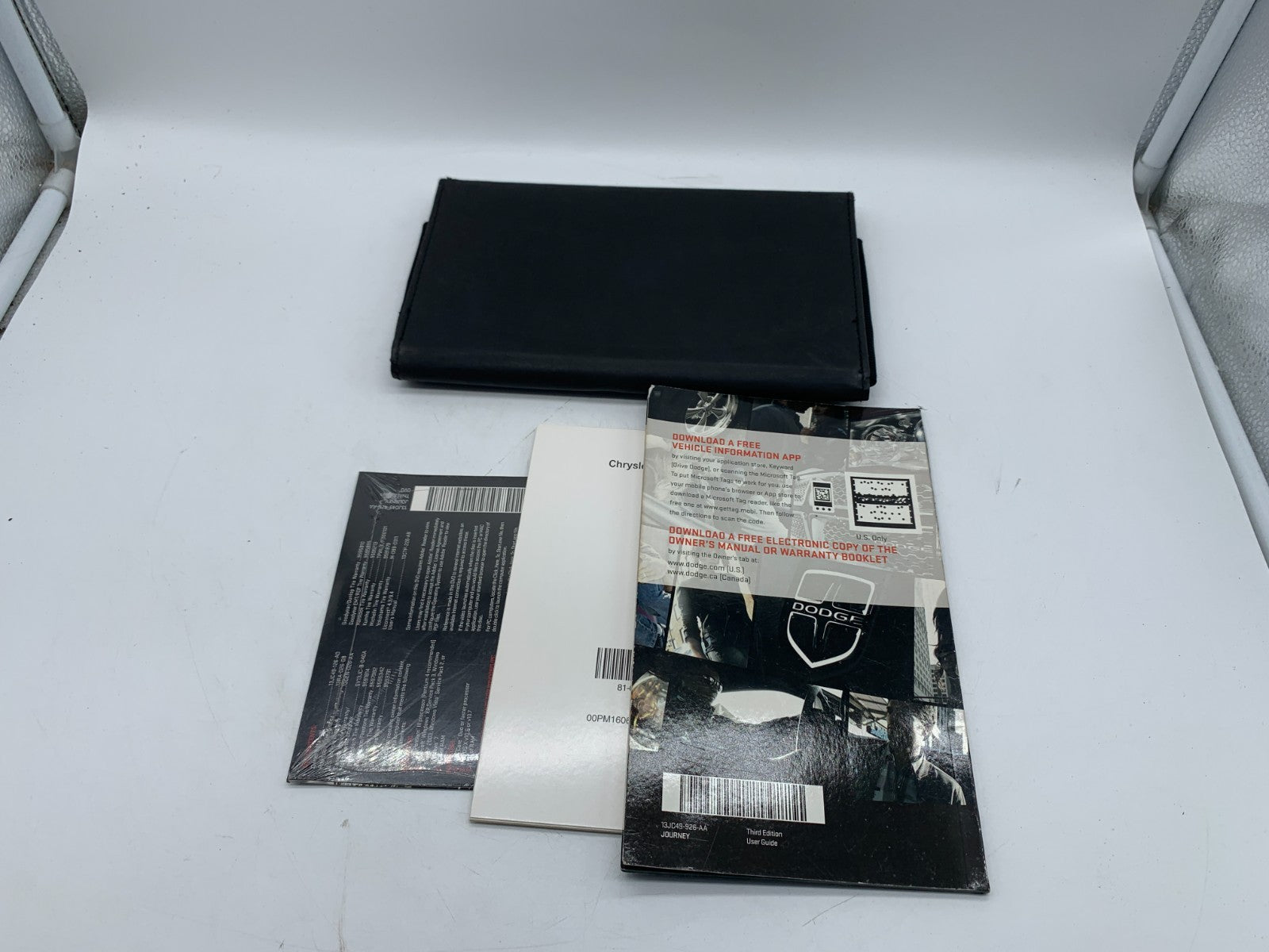 2016 Dodge Journey Owners Manual with Case OEM D01B47010