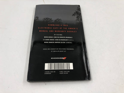 2015 Dodge Charger Owners Manual Set with Case OEM D03B42054