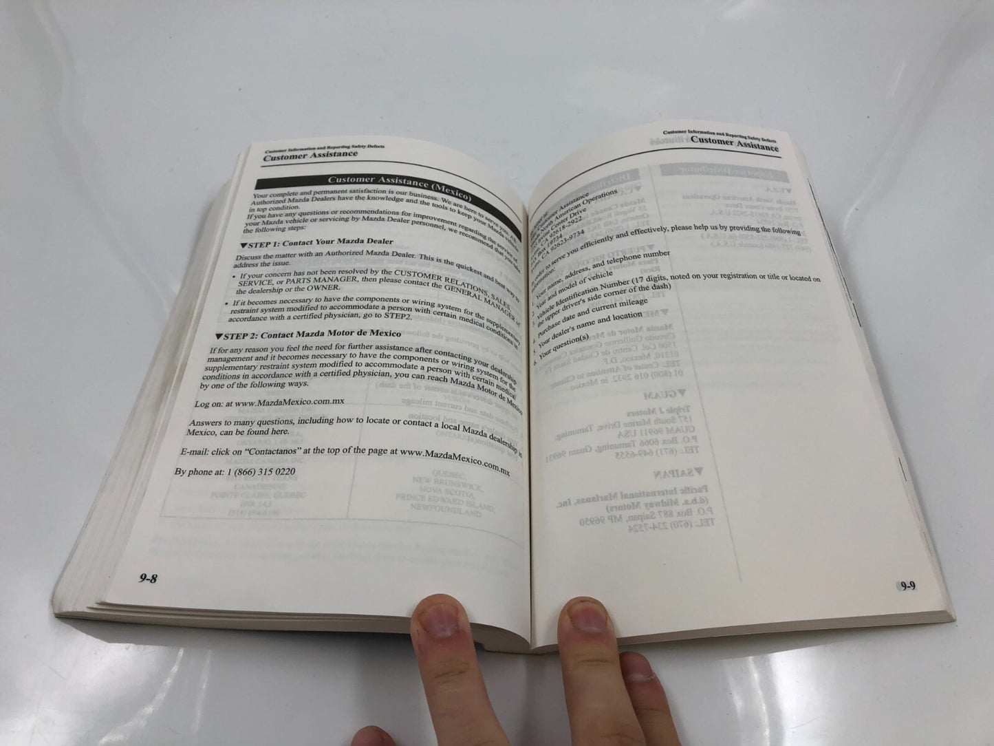 2007 Mazda 3 Owners Manual OEM C03B48010