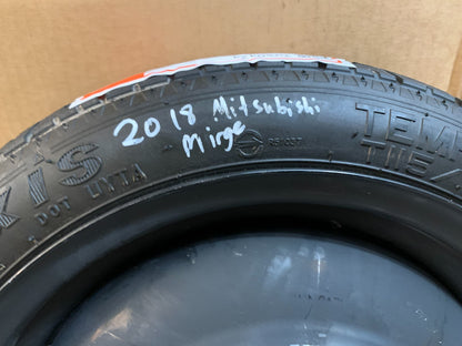 2014-2024 Mitsubishi Mirage 14" Spare Tire T115/70D14 Compact Donut