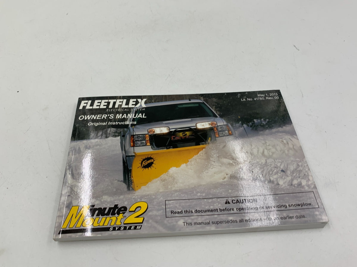2013 FleetFlex Electrical System Owners Manual Set with Case OEM C02B30042