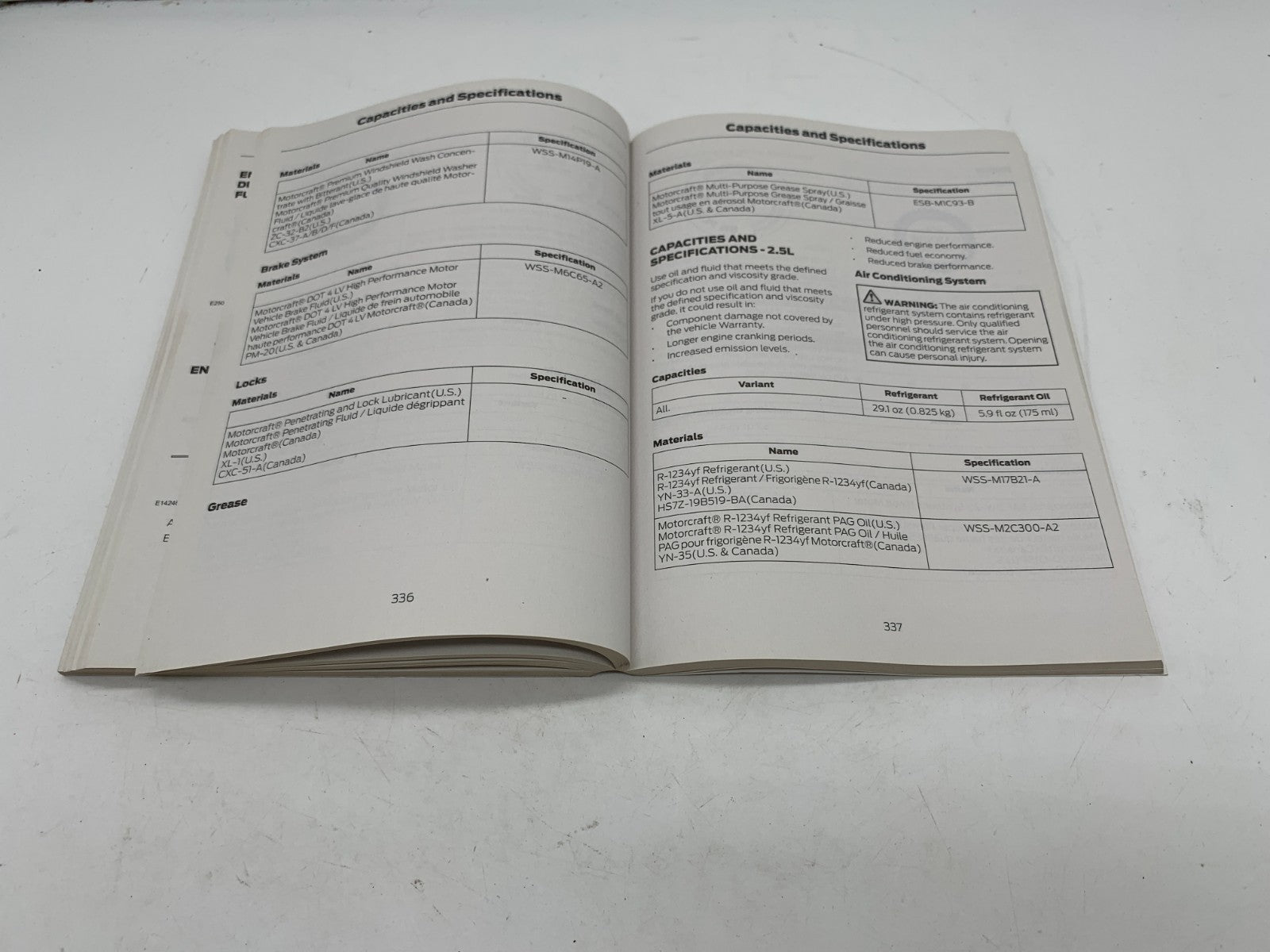 2021 Ford Transit Connect Owners Manual OEM