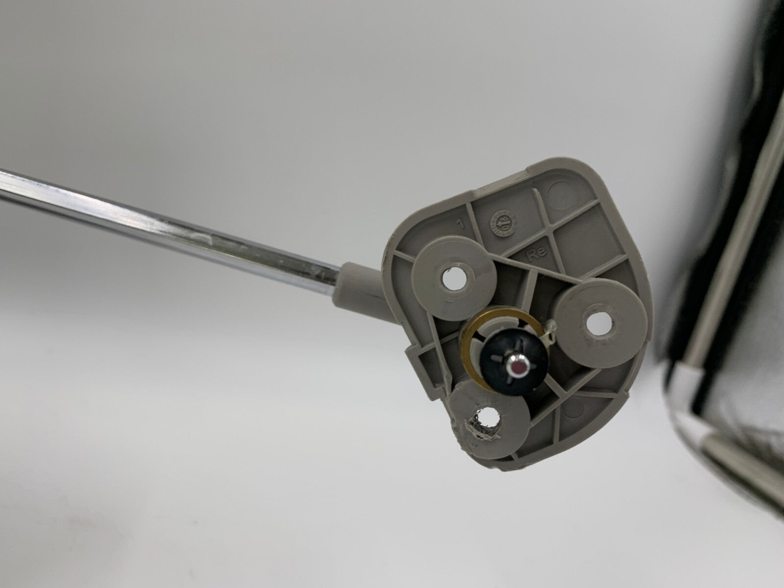 2007-2013 BMW X5 Passenger Sun Visor Gray Illuminated OEM C02B52061