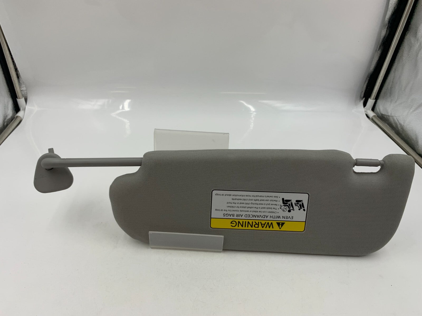2011-2016 Kia Optima Passenger Sun Visor Gray OEM D04B67003