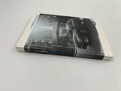 2016 Ford Focus Owners Manual OEM E02B66002