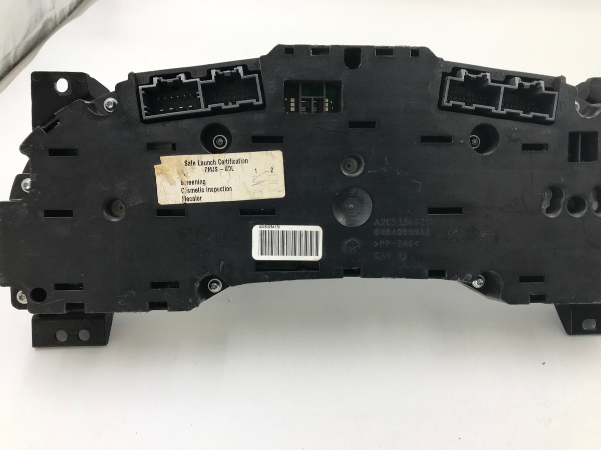 2010 Dodge Avenger Speedometer Instrument Cluster 68123 Miles OEM D01B30081