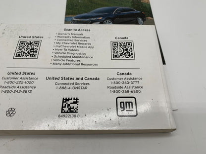 2023 Chevrolet Malibu Owners Manual OEM A01B33003