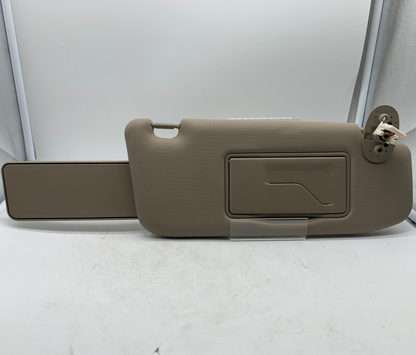 2010-2013 Suzuki Kizashi Passenger Sun Visor Illumination Tan OEM A03B12004