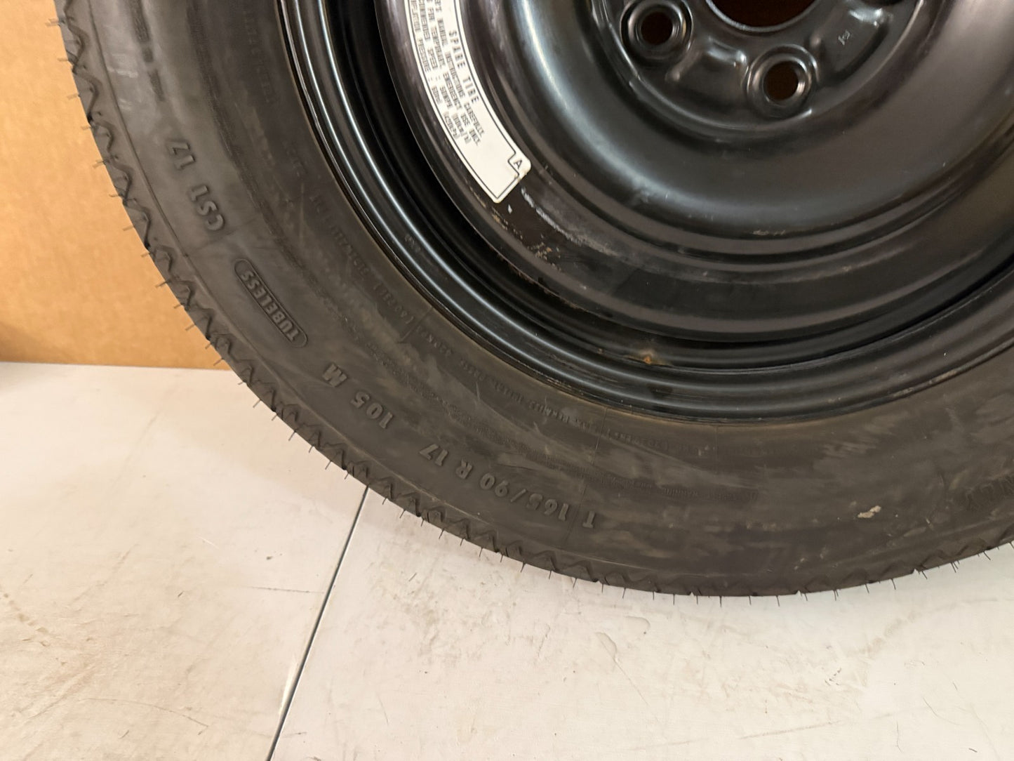 2006-2014 2017-2025 Honda Ridgeline  17" Spare Tire Wheel Compac Donut T16590R17