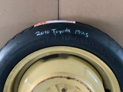 2010-2015 Toyota Prius 16" Spare Tire Compact Donut T135/80D16 OEM