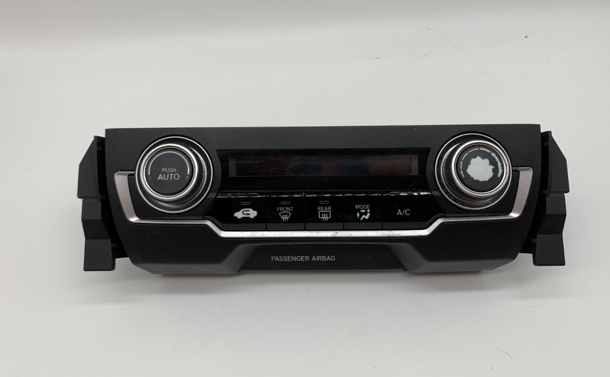 2017-2021 Honda Civic AC Heater Climate Control Unit OEM A02B09012