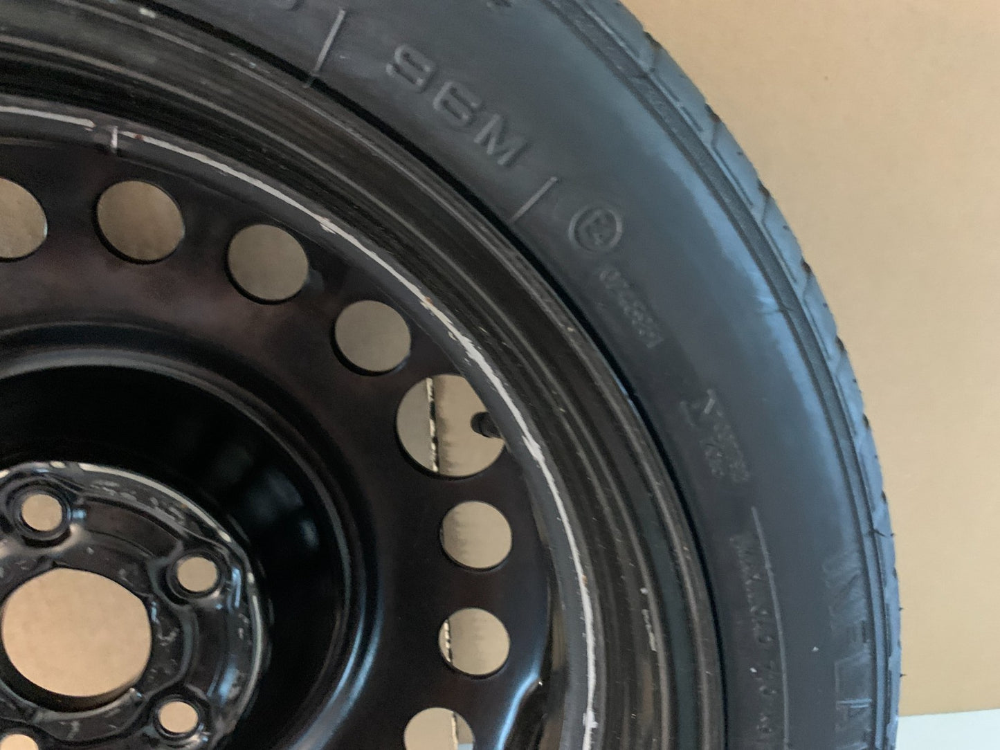 2013-2022 Buick Encore 16" Spare Tire Wheel Compact Donut T125/70R16