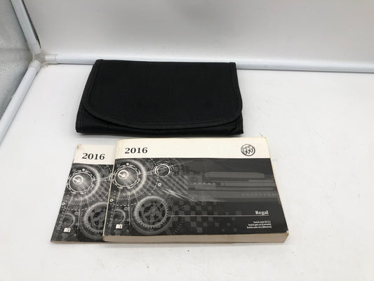 2016 Buick Regal Owners Manual Set with Case OEM R01B50011